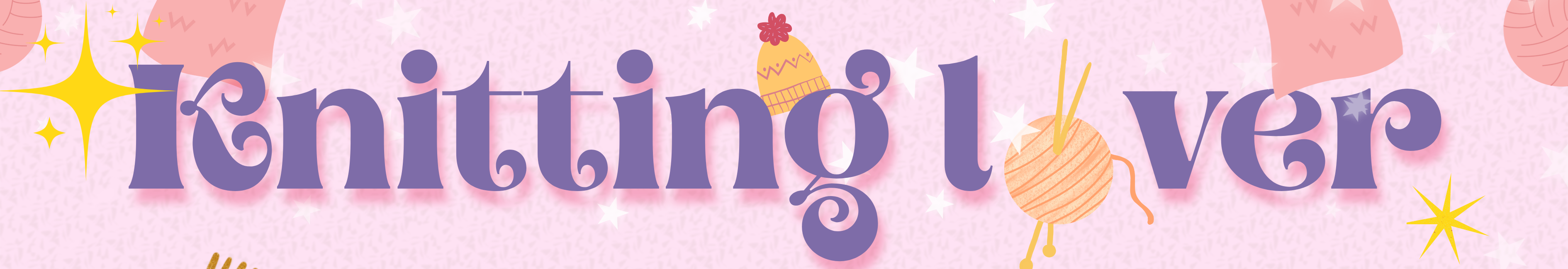 Knitting Lovers Banner